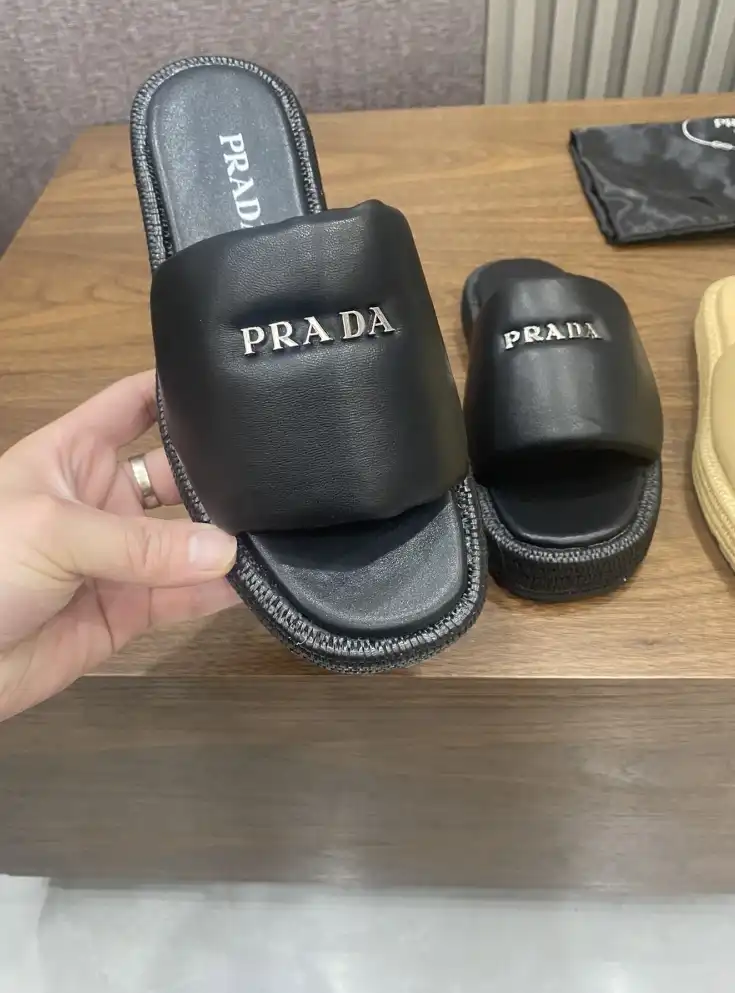 hype Prada Slippers