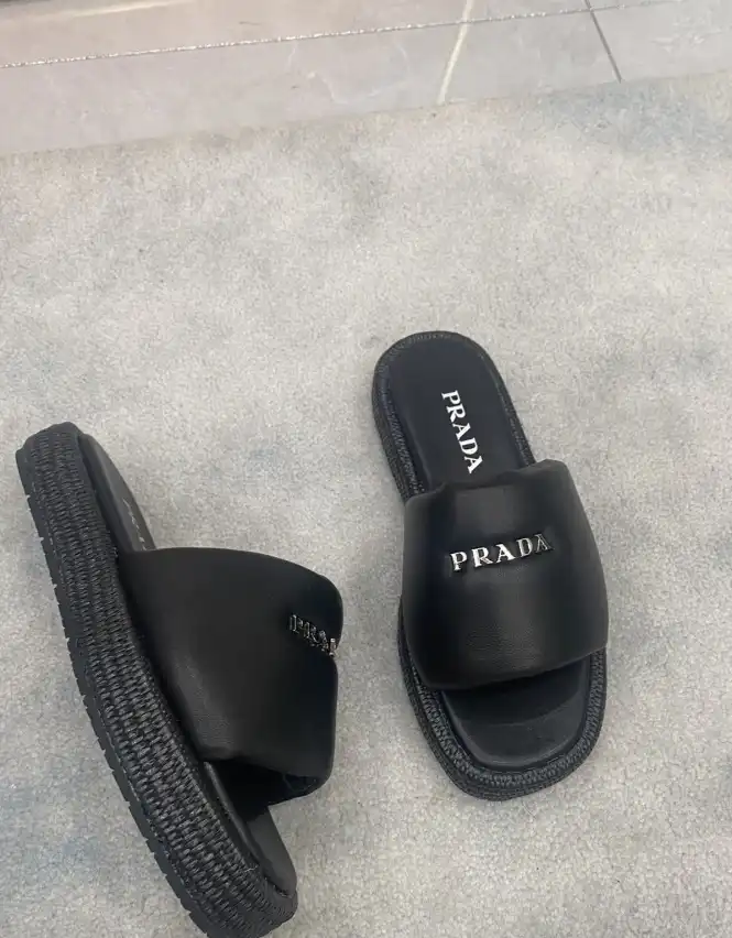 hype Prada Slippers