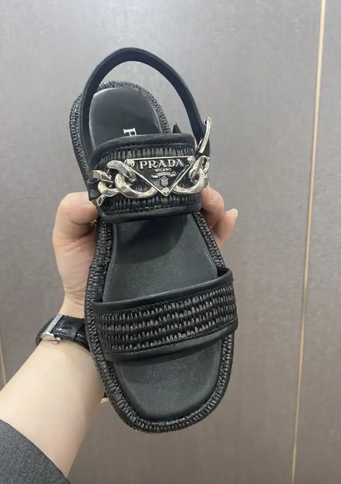 hype Prada Sandals