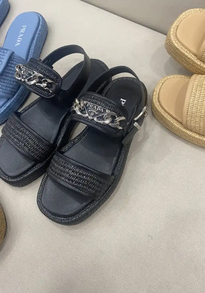 hype Prada Sandals