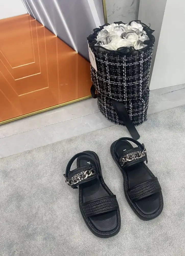 hype Prada Sandals