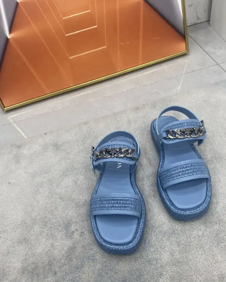 hype Prada Sandals