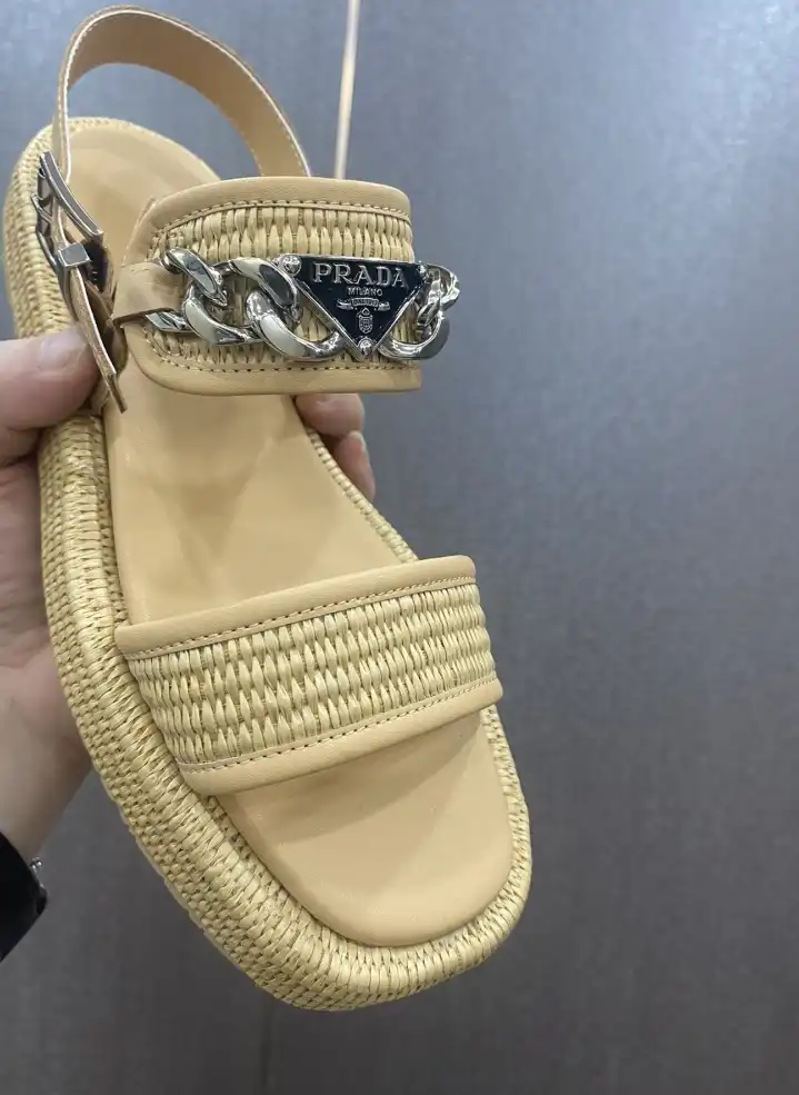 hype Prada Sandals