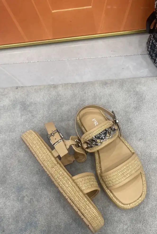 hype Prada Sandals