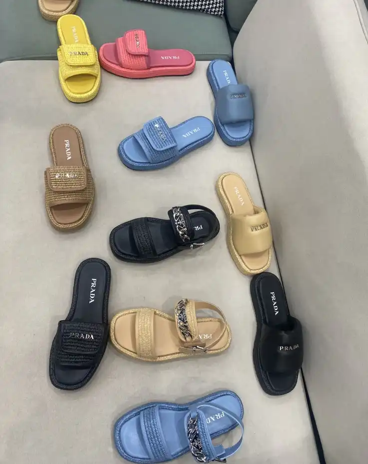 hype Prada Sandals