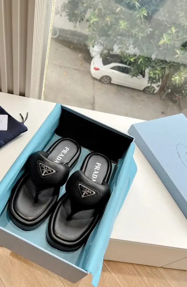 hype Prada Sandals