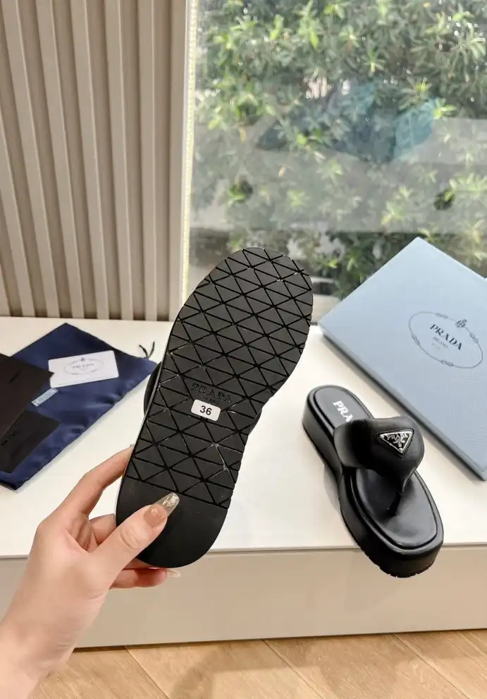 hype Prada Sandals