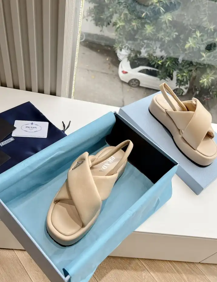 hype Prada Sandals