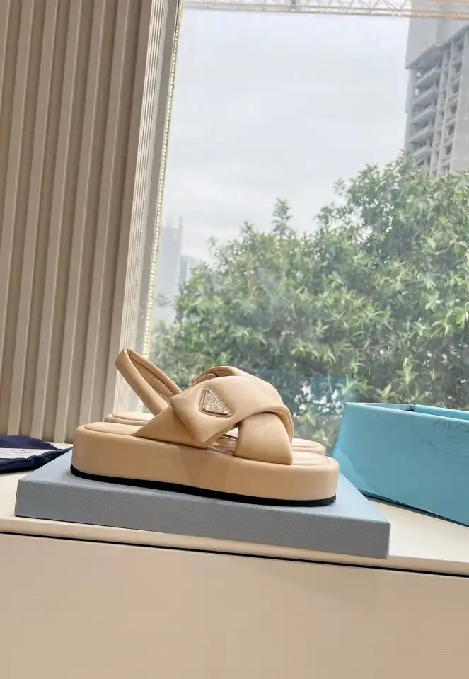 hype Prada Sandals