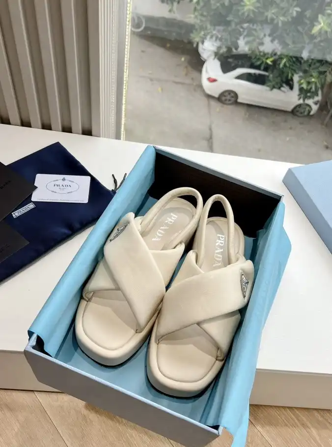 hype Prada Sandals