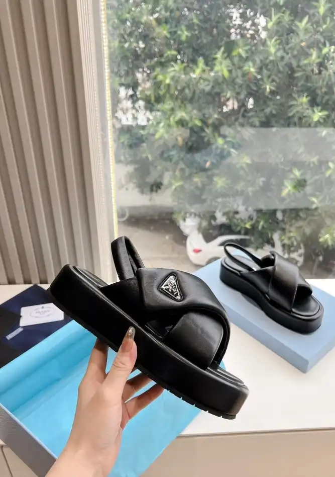 hype Prada Sandals