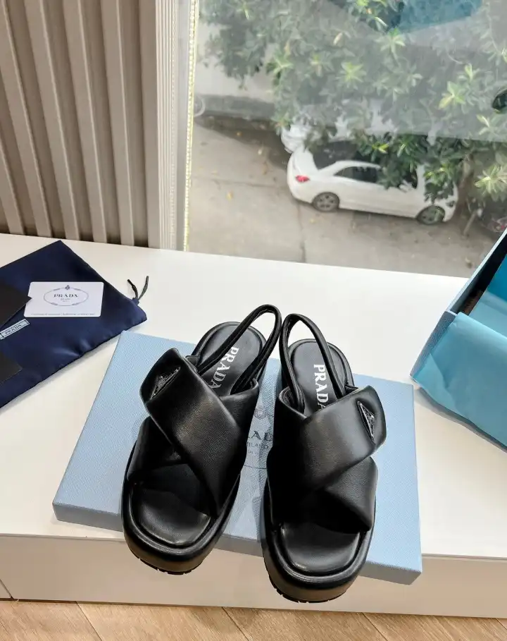 hype Prada Sandals