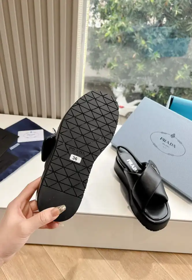 hype Prada Sandals