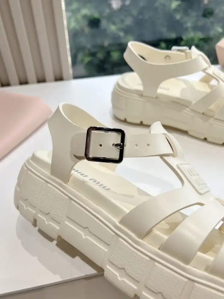 hype Miu Miu Sandals