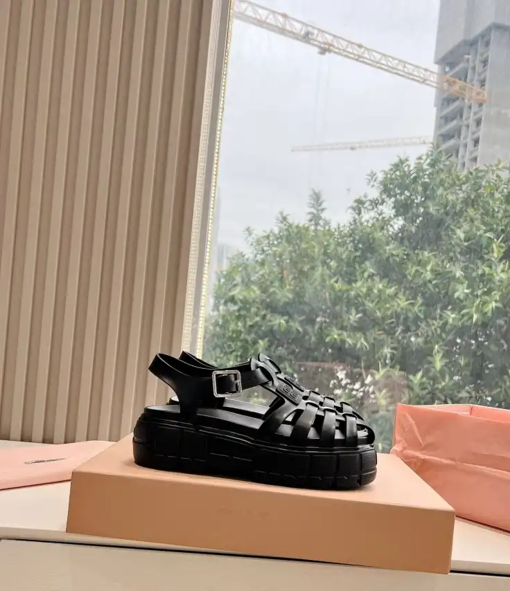 hype Miu Miu Sandals