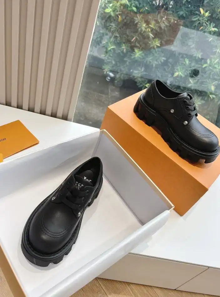 hype LV Leather Shoes