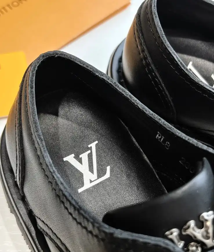 hype LV Leather Shoes