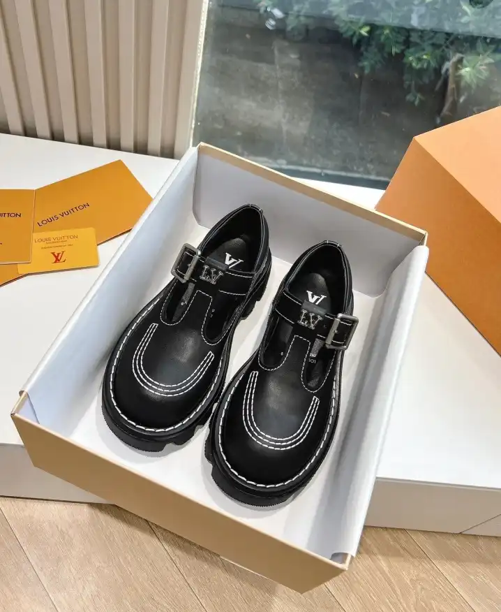 hype LV Leather Shoes