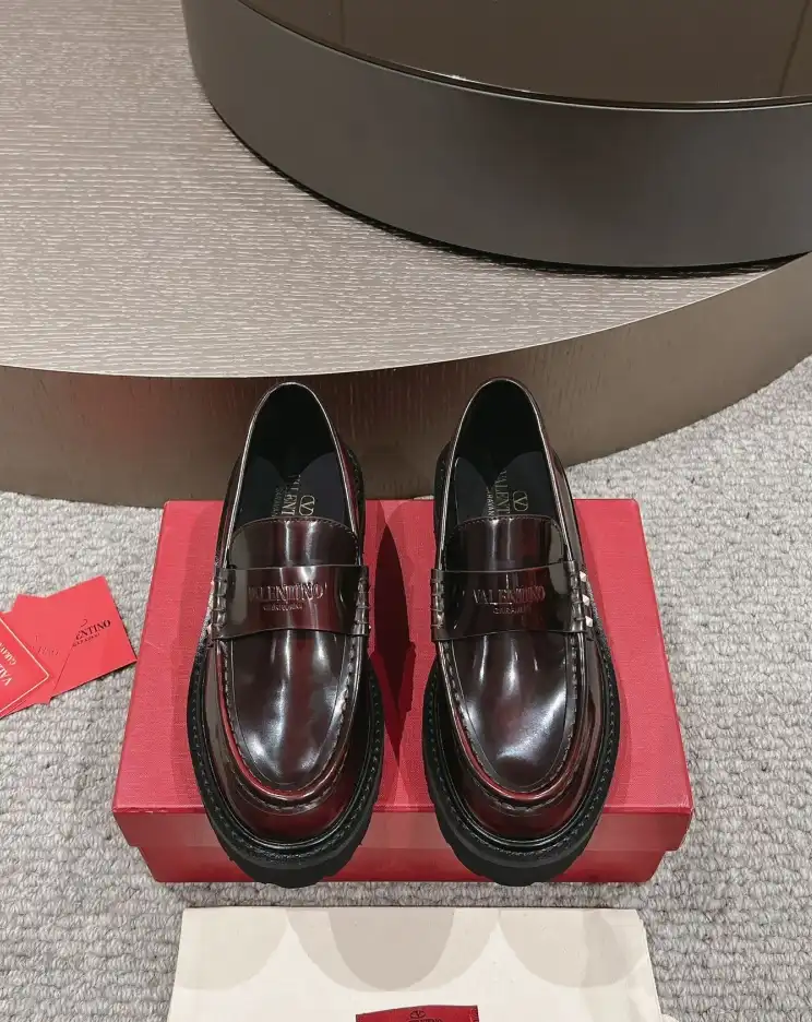 hype Valentino Leather Shoes