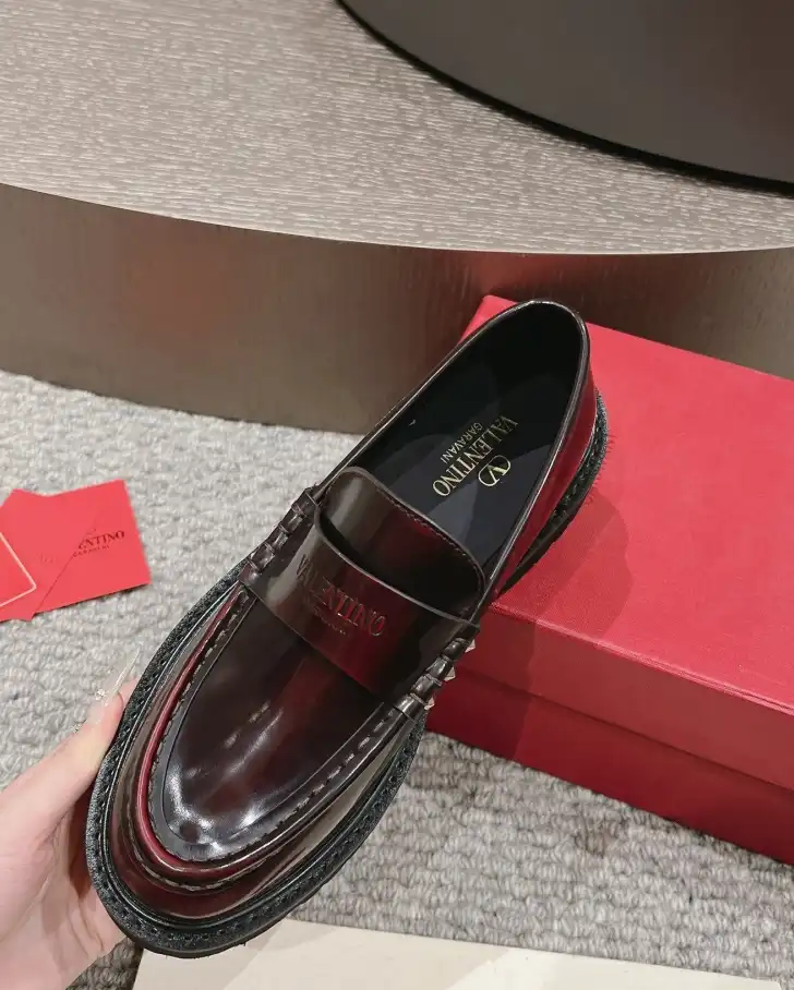 hype Valentino Leather Shoes