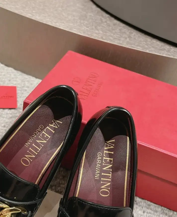 hype Valentino Leather Shoes