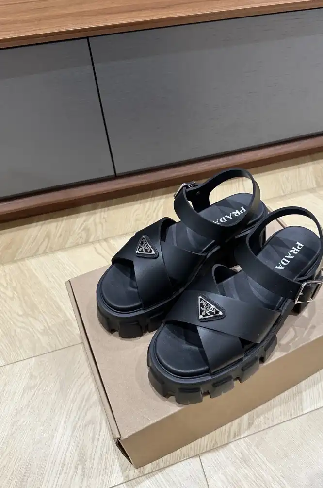 hype Prada Sandals