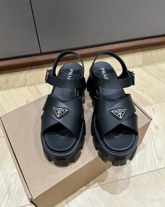 hype Prada Sandals