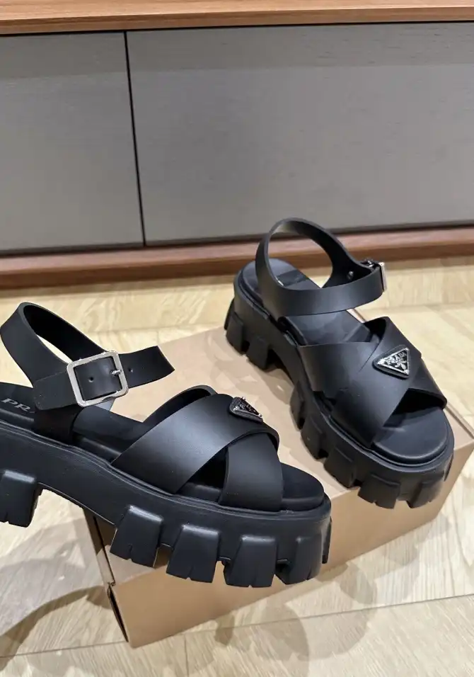 hype Prada Sandals