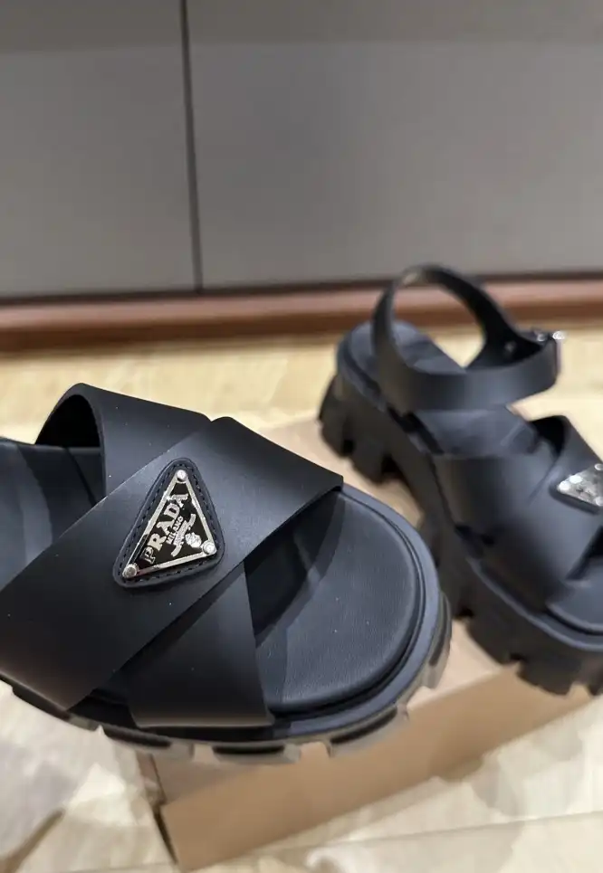 hype Prada Sandals