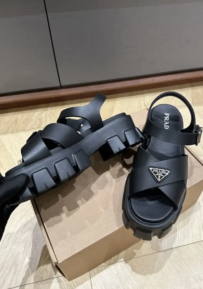 hype Prada Sandals