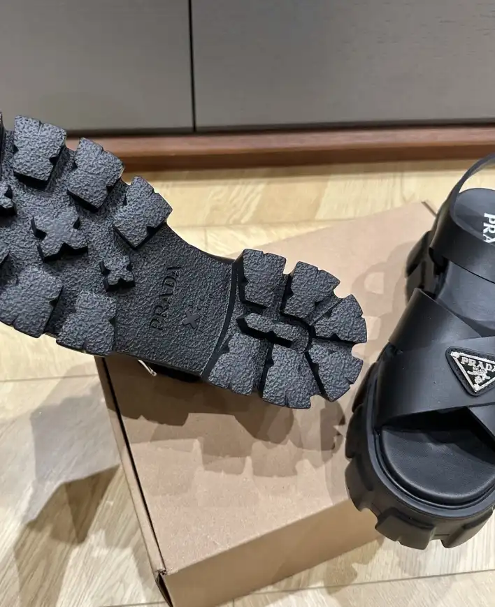 hype Prada Sandals