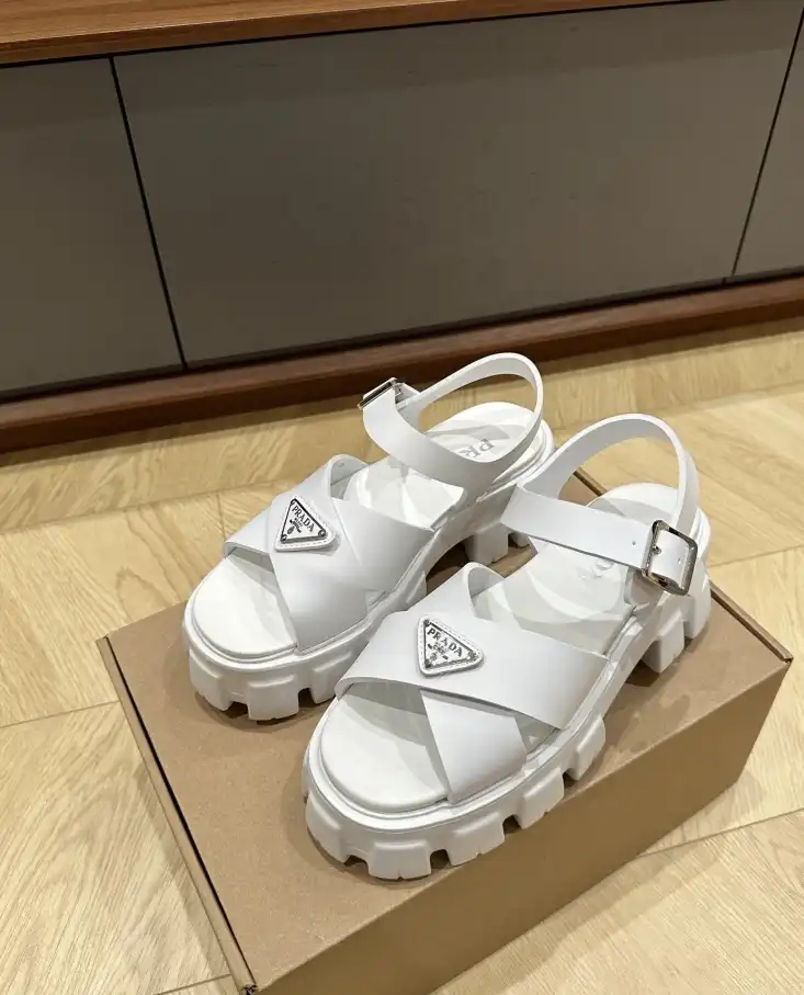 hype Prada Sandals