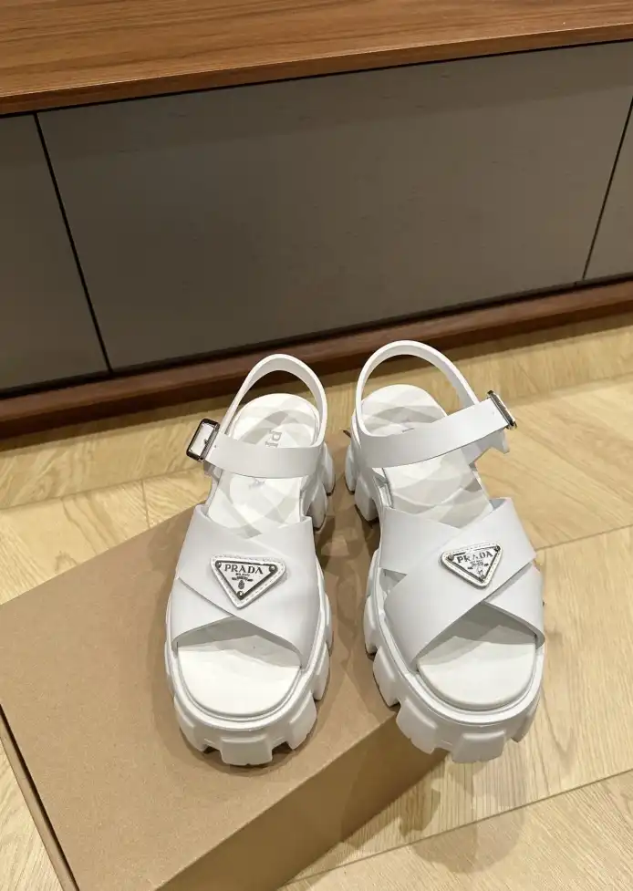 hype Prada Sandals