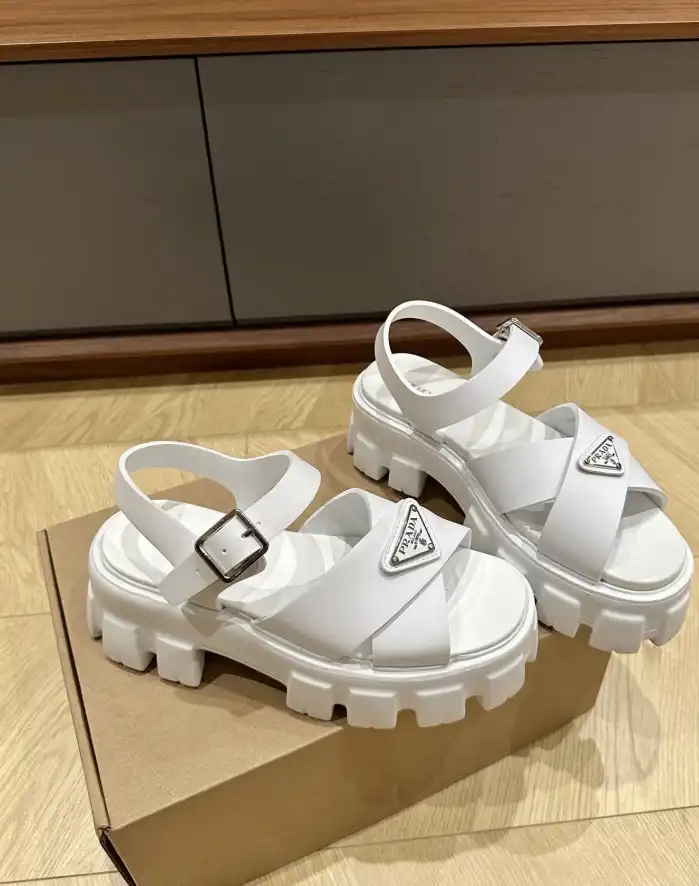 hype Prada Sandals