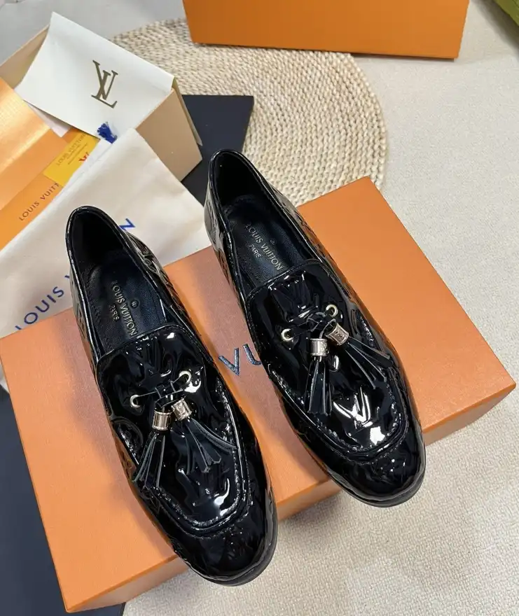 hype LV Leather Shoes