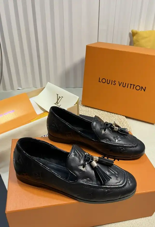 hype LV Leather Shoes