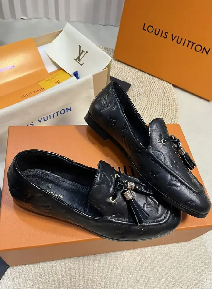 hype LV Leather Shoes