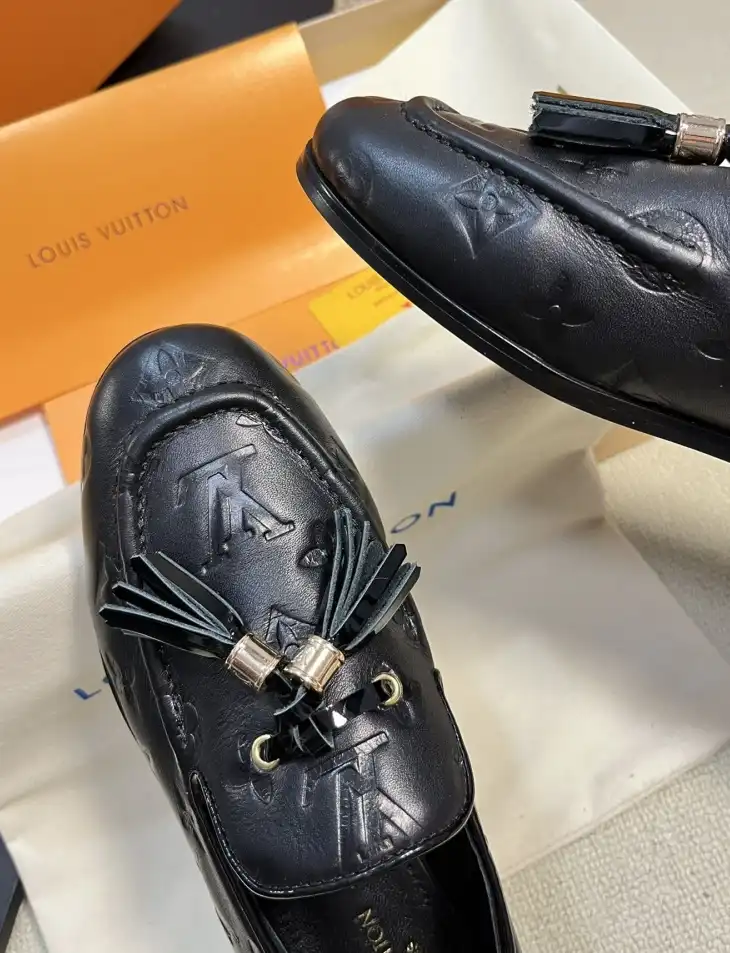 hype LV Leather Shoes