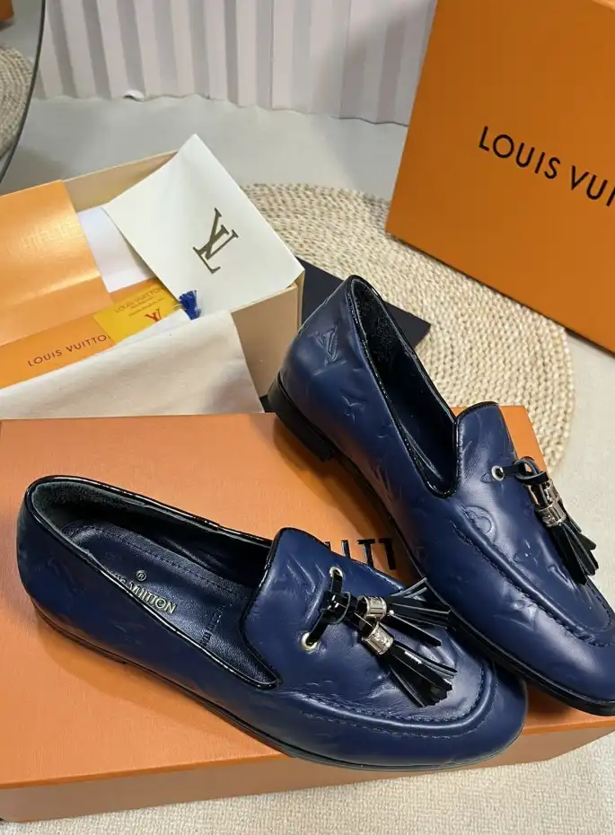 hype LV Leather Shoes