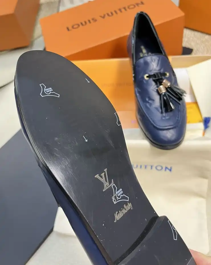 hype LV Leather Shoes