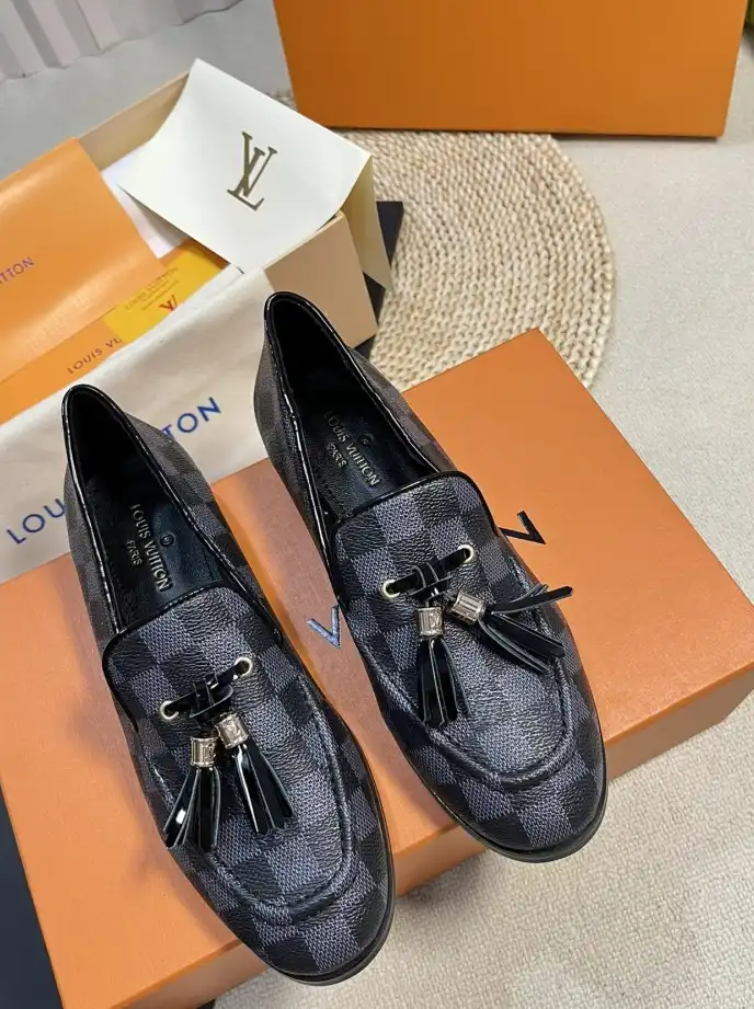 hype LV Leather Shoes