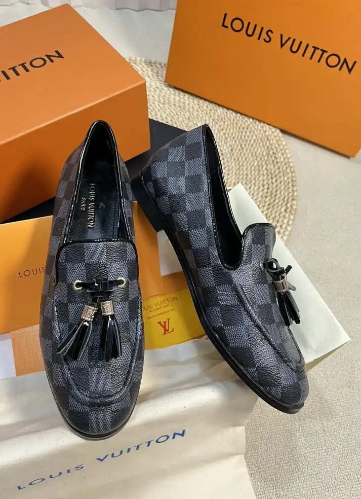 hype LV Leather Shoes