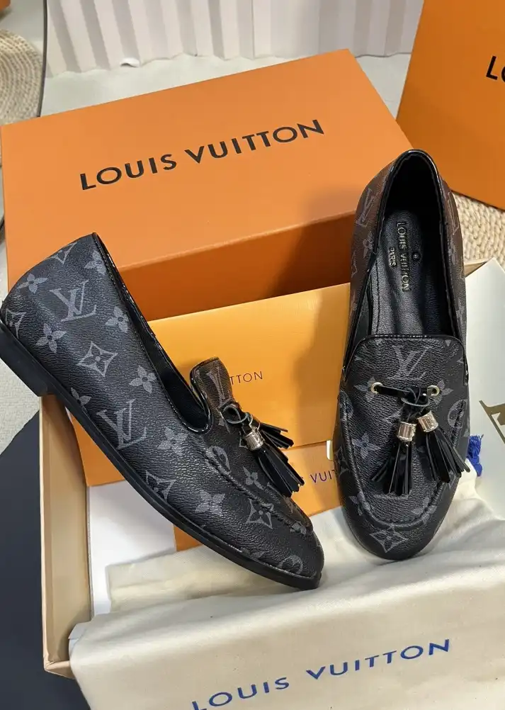 hype LV Leather Shoes