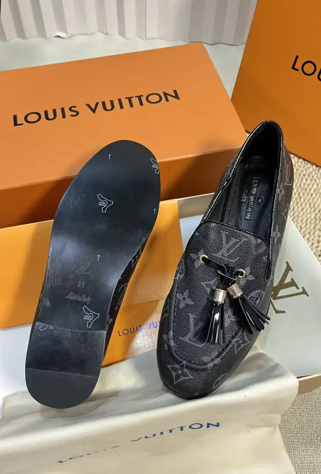 hype LV Leather Shoes