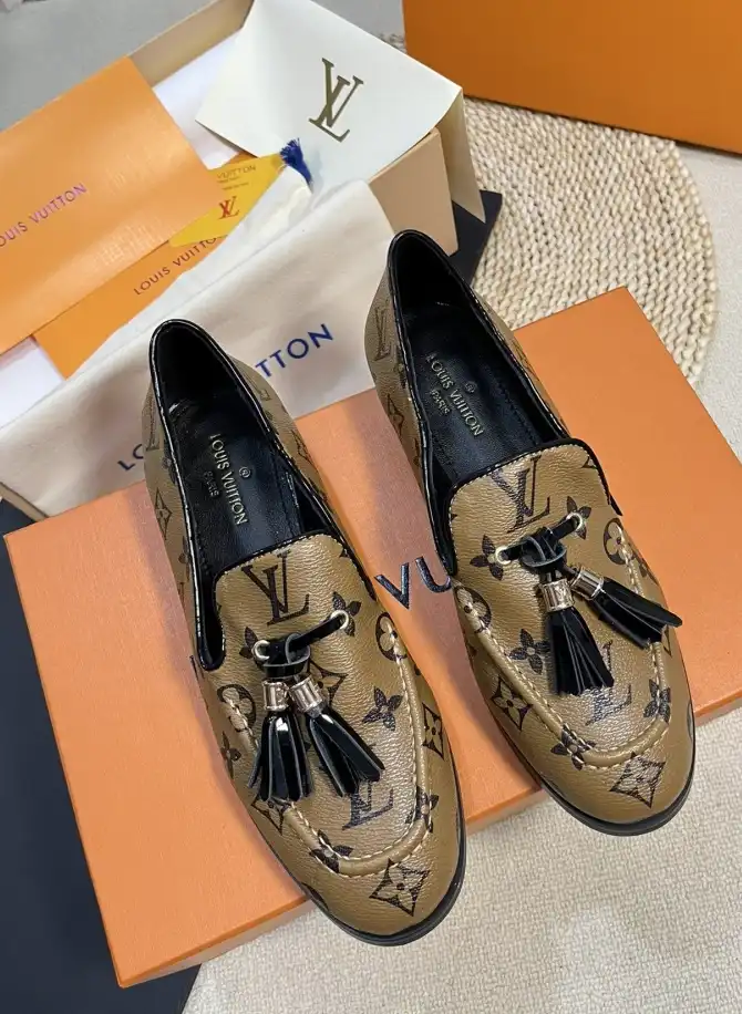 hype LV Leather Shoes