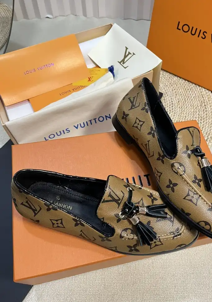 hype LV Leather Shoes