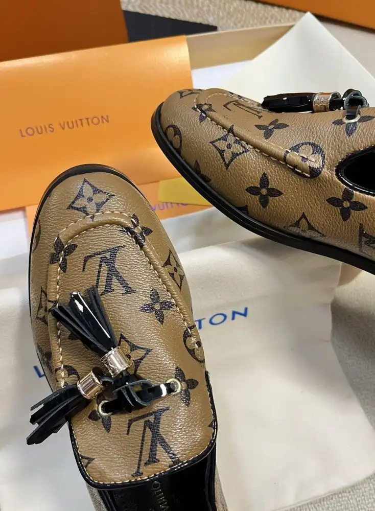 hype LV Leather Shoes