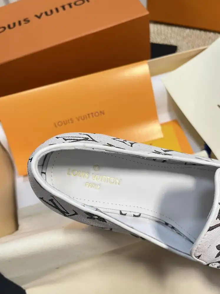 hype LV Leather Shoes