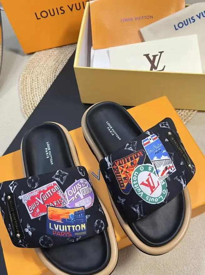 hype LV Slippers