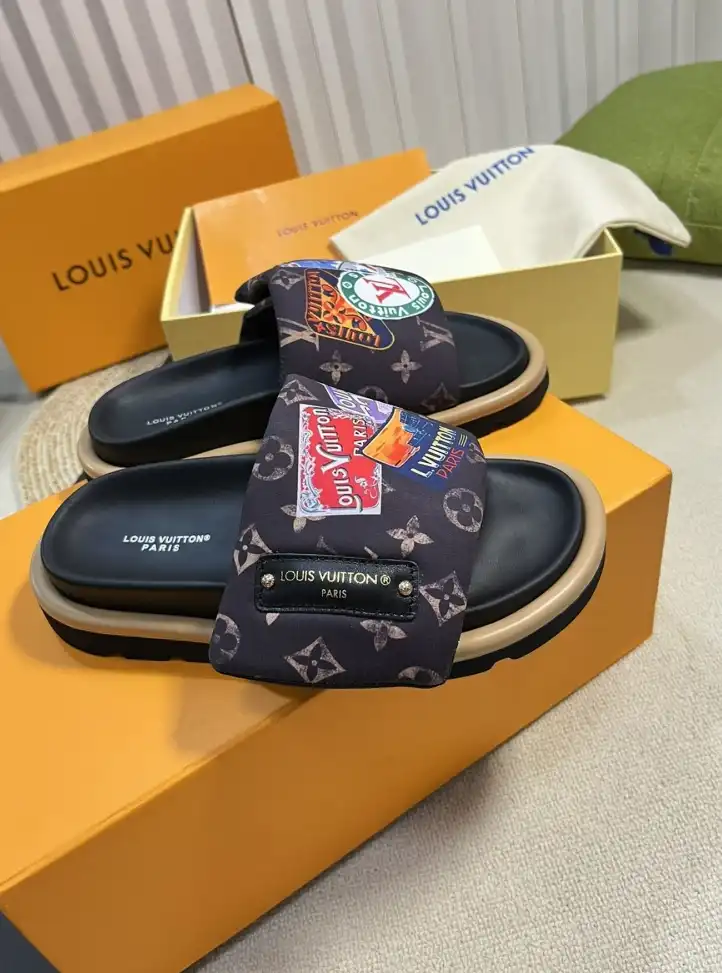 hype LV Slippers